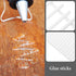 16Pcs Hot Melt Glue Sticks All Purpose Hot Glue Sticks for Craft General Purpose (7mm White)...