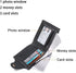 Men Wallet with Clip Black PU Material 3 Credit Card Holder 2 Money Pockets 1 Clear Window Suitable for Men Women Gifts without RFID Slim Small Wa...