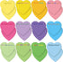 Teling 24 Pieces Inspirational Sticky Notes Graduation Gift Heart employee gifts Cute Sticky Note Pads Gifts for Reminder Work Studying 3x3 inch(V...
