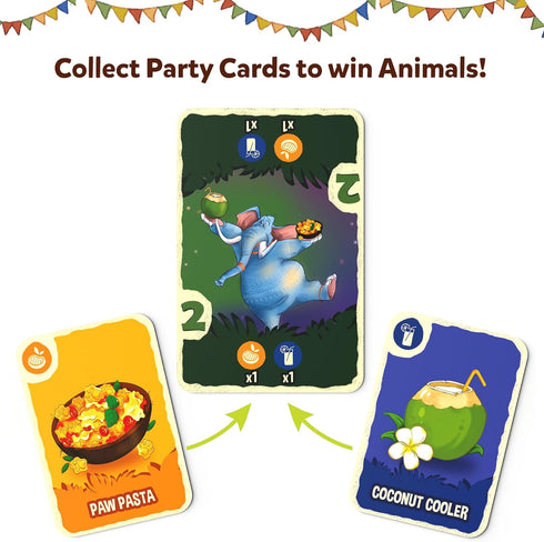 Skillmatics Card Game - Jungle Party, Fun Family Card Game of Strategy & Luck, Party Game, Gifts for Girls & Boys Ages 7, 8, 9 & Up...