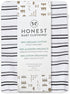 HonestBaby unisex-baby Classics Fitted Crib Sheets Set Standard Mattress, 100% Organic Cotton Baby Boys, Girls, Neutral, 1 Pack - Pattern Play Lig...