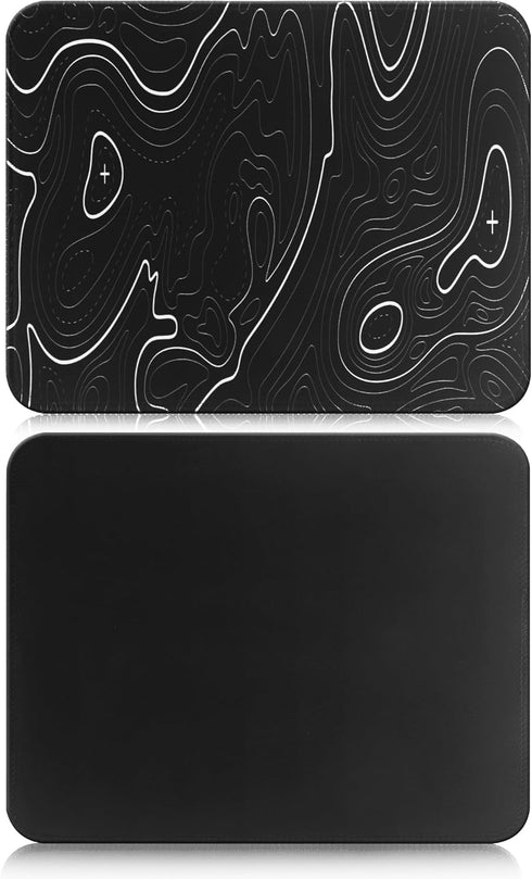 Mouse Mat 2 Pack?270 x 210 x 3 MM,Mouse Pad Soft Smooth Surface and Anti-Slip Rubber Base Waterproof Soft Cloth MousePads for Home Office Work, 27...