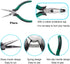 5PCS Upholstery Tools Kit - Dual Head Soft Rubber Mallet Hammer with 2PCS Replacement Head, Nail Tack Remover Tool & Removal Pliers for Furniture ...