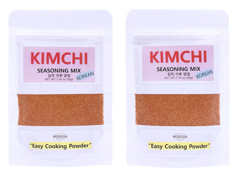 MODUGA's Gourmet Korean Kimchi Seasoning(#1 Original, 1.76Oz (pack of 2)), Kimchi Seasoning Mix Powder, Kimchi Sauce, Rich taste & Healthy seasoni...
