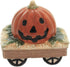 Fine Ceramic Cute Halloween Casper Costume with Pumpkin Wagon Salt & Pepper Shakers Set, 3-1/4" H...