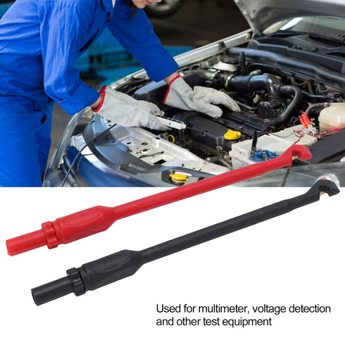 2PCS J.30016 Piercing Probe Multimeter Test Hook with 4mm Connector Automotive Test Probe Insulation Car Repair Test Needle...