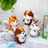 Sosation 6 Pcs Squirrel Stuffed Animal Plush 4.7 Inch Cute Squirrel Plush Small Stuffed Squirrel Toy Stuffed Animal Keychain for DIY Birthday Part...