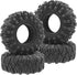 ShareGoo1.9 inch RC 1.9 Crawler Tires Rubber Mud Tires OD 110mm Tyre Compatible with Axial SCX10 90046 Redcat Gen8 RC4WD D90 TF2 MST 1/10 RC Crawl...