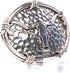 ARIAT Men's Western Buckle, Antique Silver with Steer Head Motif and Barbwire Edging-A37050...