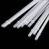 Dakoufish 9 Inch Clear Reusable Thick Plastic Drinking Straws for 16 oz & 20 oz Mason Jar Tumblers,Set of 12 Pcs Straws with Cleaning Brush (9inch...