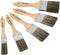 Double Thick Chip Paint Brush Set,Wood Stain Brushes for Painting Walls and Fence Staining, Wooden Handle Masonry Paintbrush for Varnish, Paste an...
