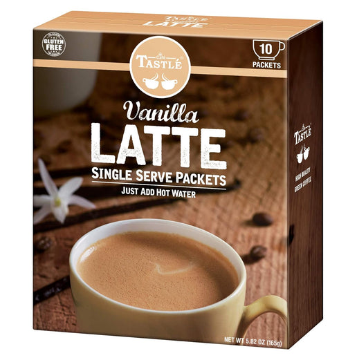 Cafe Tastlé Single Serve Vanilla Latte Coffee, 10 Count...