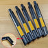 5pcs Right and Left Hand Self-Lock Cutter Knife/Black 9mm Snap Off Blades /60° Blace Knife/Utility Knife/Graphic Knife (Black Holder)...