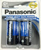 6PC Size C Panasonic Batteries Super Heavy Duty Power Zinc Carbon...