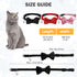 Cat Collar Breakaway with Bells - 3 Pack Breakaway Cat Collars Quick Release Safe Buckle Adjustable Kitten Collar for Girl Boy Cats Pets Supplies,...