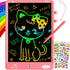 ZMLM LCD Drawing Tablet for Girls - 10 Inch Colorful Doodle Writing Pad Reusable Learning Educational Scribbler Toy for Children Boy 3 4 5 6 7 8 9...