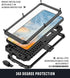 Samsung Galaxy S21 FE (2021) Case,Outdoor Aluminum Metal Gorilla Glass Waterproof Shockproof Military Heavy Duty Sturdy Protector Cover Hard Case ...