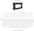 License Plate Holder Bracket Mounting Kit Compatible with BMW 1 2 3 4 5 6 Series Rear Plates Car Accessories Replaces 51187160607, 511882380615 & ...