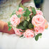 Meiliy 60pcs Bulk Rose Leaves Artificial Greenery Fake Rose Flower Leaves for DIY Wedding Bouquets Centerpieces Party Decorations Rose Vine Wreath...