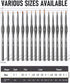 Nicpro Miniature Paint Brushes Set, 15PCS Fine Tip Detail Paint Brush, Artist Micro Thin Detail Brush for Miniature, Modle, Paint by Number, Rocks...