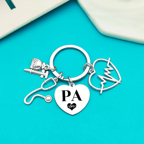 Xiahuyu Physician Assistant Gifts PA Physician Assistant Keychain Physician Assistant Graduation Gifts Physician Assistant Student Gifts Physician...