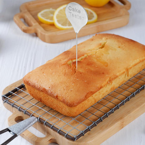 Cake Tester for Baking, 4 Packs Cake Testers for Baking Doneness and Reusable Cake Testing Stick 7.9 in Stainless Steel Skewer Omesata...