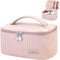 Makeup Bag Travel Cosmetic Bag, Large Capacity Makeup Organizer Bag and Storage, Portable PU Leather Pouch Toiletry Bag Make up Organizer, Cosmeti...
