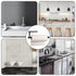 Paper Towel Holder,Paper Towel Holder Under Cabinet Self Adhesive Kitchen Countertop Wall Mount Paper Towel Holders with Screws for Rough Surface,...