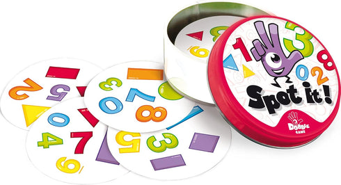 Zygomatic Spot It! Super Pack - 2 Fun Editions Bundle with 123 & Animals Jr. Game for Ages 4+, 2-8 Players...