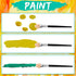 Zopeal Sponge Applicators Detailed Ink Paints Blending Brushes Painting Small Brushes Hand Tools for Pastel Artist Painting Pastels, DIY Scrapbook...