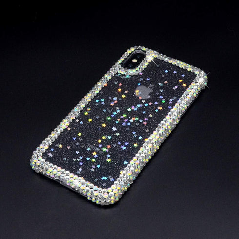 Bonitec Jesiya for iPhone 11 Pro Case 3D Glitter Sparkle Bling Case Luxury Shiny Crystal Rhinestone Diamond Bumper Clear Protective Case Cover Cle...