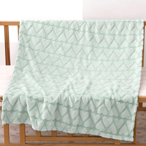 Bertte Plush Baby Blanket for Boys Girls | Swaddle Receiving Blankets Super Soft Warm Lightweight Breathable for Infant Toddler Crib Stroller - 33...