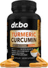 Turmeric Curcumin with BioPerine Supplement Capsules - Natural Joint Support Supplements with 1950mg Curcuma Longa Pure Organic Tumeric and Curcum...