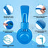 iRAG J01 Kids Headphones Foldable Stereo Tangle-Free 5ft Long Cord 3.5mm Jack Plug in Wired On-Ear Headset for iPad/Amazon Kindle Fire/Toddler/Boy...