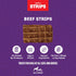 Jerky Strips Dog Treats - Beef Flavor, 5oz/1 Pack...