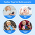 Baby Keyboard Teething Toys for Babies 0-3, 0-6, 6-12 Months | Soft Silicone Baby Keyboard Teethers Toys | Baby Fidget Toys 0-6 Months | Infant Te...