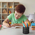 4 Pcs Tire Shaped Pen Holder Car Tire Pencil Holder Black Stack Stationery Accessories for Desk Kids School Office Decor Christmas Gift Supplies N...
