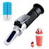 Brix Refractometer with ATC, Handheld Brix Meter Hydrometer 0-32% Portable Brix Reader Tester for Measuring Sugar Content in Fruit, Saccharimeter ...