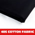 100% Black Cotton Fabric for Sewing by 1 Yard, 59”Width Quilting fabricMedium Weight 5.8 oz, Muslin Fabric by The Yard, Embroidery Cloth Fabric...