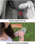 F-color Mini Handheld Fan Portable - Personal Fan Rechargeable Mini Fan USB Operated Cooling Fan Folding Power Bank Neck Travel Beach Summer Offic...