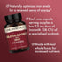 Dr. Mercola Blood Boost with Iron, 30 Servings (30 Capsules), 7.5 mg Iron Per Serving, Dietary Supplement, Supports Energy Production, Non-GMO...