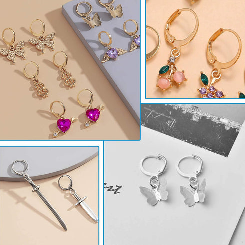 150 Pcs Hypoallergenic French Earring Hooks Leverback Earwires Round Earring Hooks Earring Supplies Findings Ear Wire with Open Loop for Earring D...