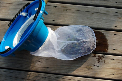 Premium Fine Mesh Bag Replacement with Pull & Lock Cord by Aquatix Pro for Pool Leaf Vacuum, Leaf Eater, Leaf Catcher, Leaf Gulper, Leaf Bagger, L...