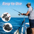Trolling Motor Plug 12V 10 Gauge 2 Wire Trolling Motor Plug and Receptacle Quick Connect Kit Compatible with Minn Kota Marine Boat Kayak, 10 Awg W...