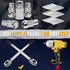 Set of 4, 1.75'' 14x1.5 Locking Wheel Lug Nut Compatible with Sliverado Sierra Savana Yukon Tahoe, Anti-theft Lock Aftermarkt Wheel...