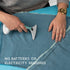 GLEENER Fabric Shaver & Lint Remover |Battery-Free 4-in-1 Depiller with 3 Fabric-Safe Edges for Clothes & Upholstery (Turquoise)...