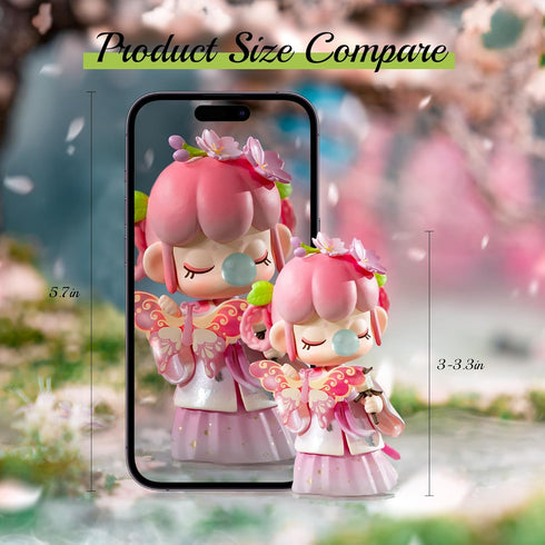 Rolife Nanci Blind Box-24 Solar Terms Series Spring and Summer, 1PC Exclusive Action Figure Box, Popular Collectible Toy Cute Action Figure Creati...