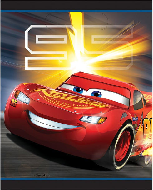 Disney Cars 3 Movie Loot Bags (Pack of 8) - Vibrant, Colorful & Sturdy - Perfect for Themed Birthday Parties & Celebrations...