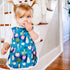 BapronBaby Organic Produce Bapron - No Neck Tie Safer Bib for Baby & Toddler - Soft Waterproof Stain Resistant - Machine Washable - Sz Preschool 3...
