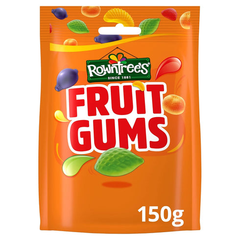 Rowntree's Fruit Gums Sweets Sharing Pouch, 150 g...